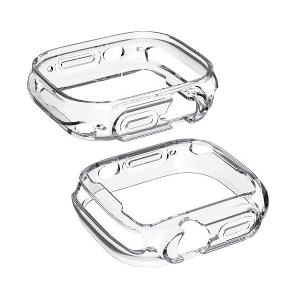 Half-inclusive Transparent TPU Protective Case - Apple Watch Ultra 49mm