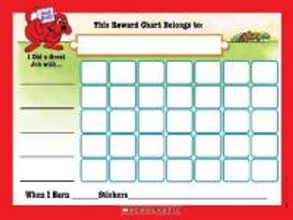 Cliffords Mind Your Manners Reward Chart