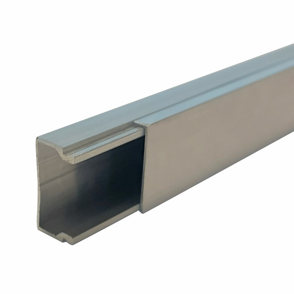 CONDUIT ALUMINIUM 22 X 11 X 2900MM  GREY