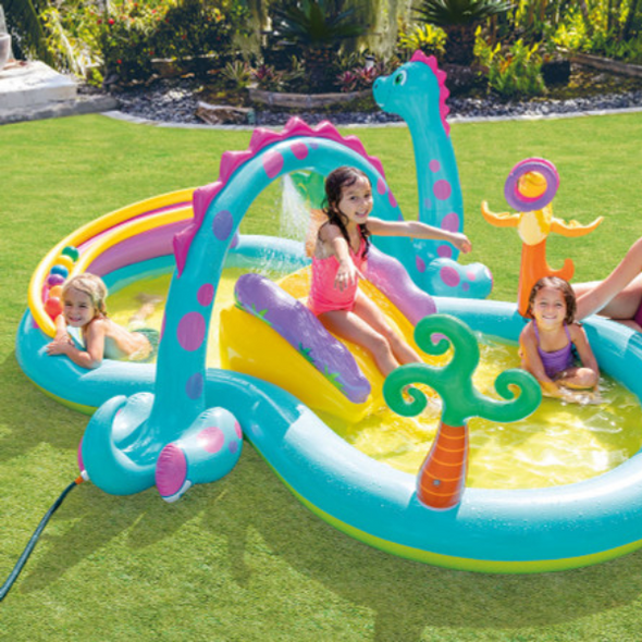 Intex Dinosaur Kiddie Inflatable Pool
