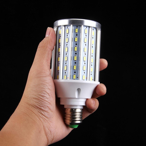 30W Aluminum Corn Light Bulb, E27 2700LM 108 LED SMD 5730, AC 85-265V(White Light)