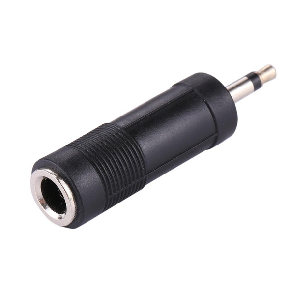 3.5mm Male Jack to 6.35mm Female Jack Adapter(Black)