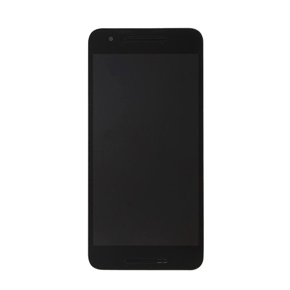 LCD Screen and Digitizer Full Assembly with Frame for Google Nexus 6P(Black)