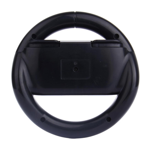 Nintendo Switch Joy-Con Controller (Not Included) Round Gaming Steering Wheel(Black)