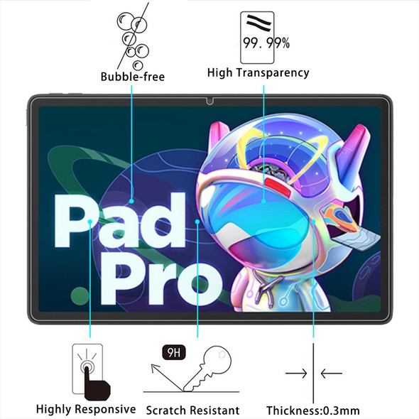 9H 0.3mm Explosion-proof Tempered Glass Film - Lenovo Pad Pro 2022 11.2 inch / Tab P11 Pro Gen 2 11.2