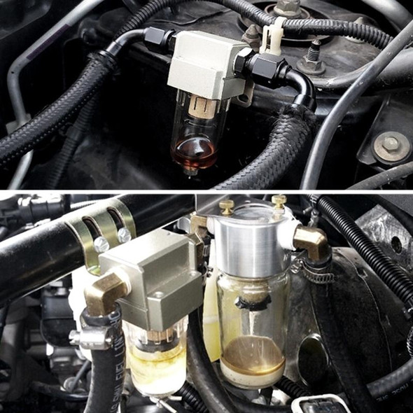 Engine Oil Separator Catch Reservoir Black Tank Can Manual Version for Honda Civic