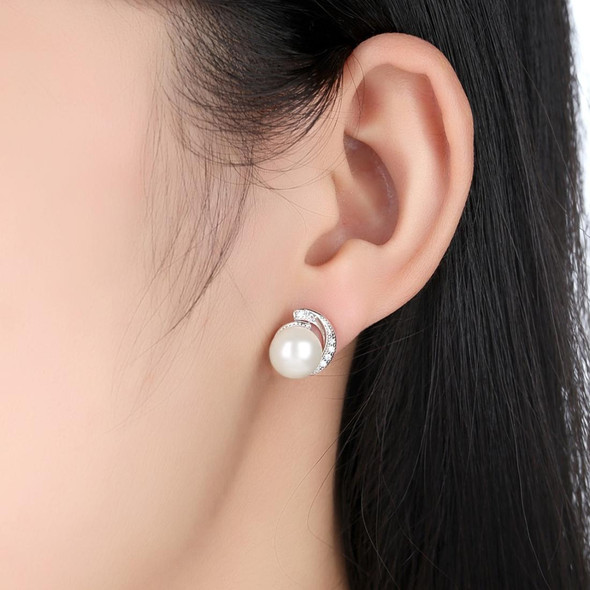 Pearl Earrings Jewelry S925 Sterling Silver Earrings