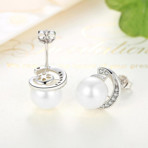 Pearl Earrings Jewelry S925 Sterling Silver Earrings