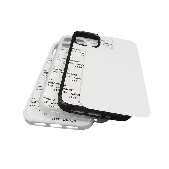 iPhone 14 10 PCS 2D Blank Sublimation Phone Case(White)