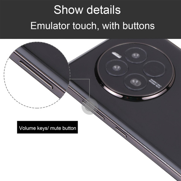 Huawei Mate 50 Black Screen Non-Working Fake Dummy Display Model(Black)