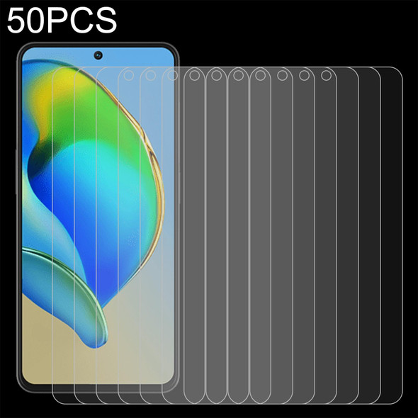 ZTE Blade V40s 50pcs 0.26mm 9H 2.5D Tempered Glass Film