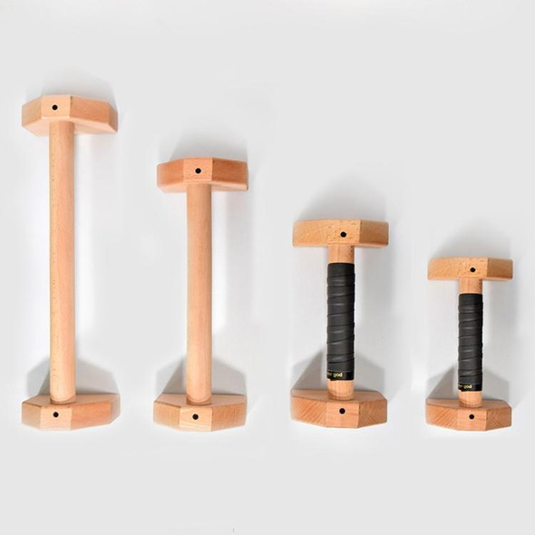 1 Pair Push-Ups Bracket Wooden Single Parallel Bars Inverted Frame, Specification: 25cm