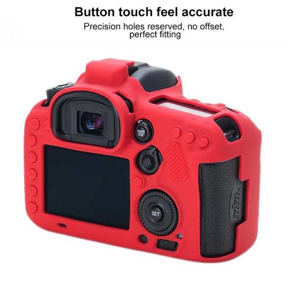 Canon EOS 7D Mark II Soft Silicone Protective Case (Red)