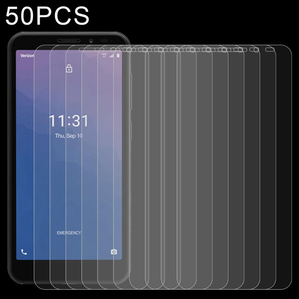 50 PCS 0.26mm 9H 2.5D Tempered Glass Film - Orbic Maui
