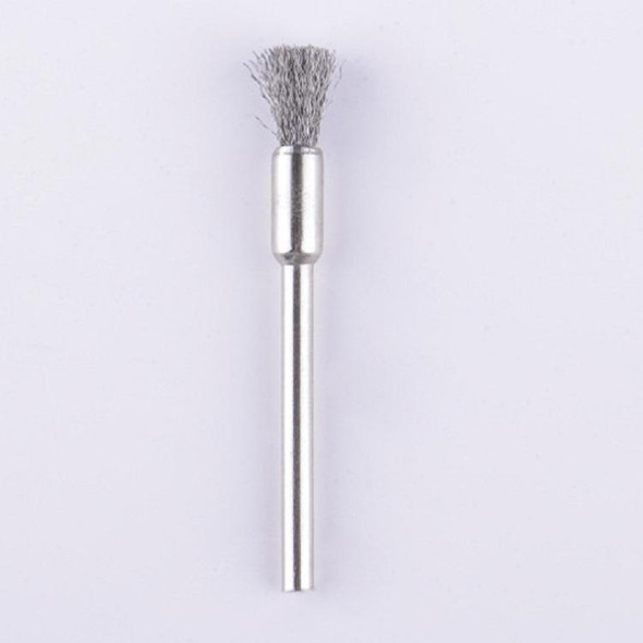 10 PCS Wire Brush Metal Descaling Polishing Brush To Remove Oxide Layer Flat Polishing Brush, Style:Pen Shape 38MM