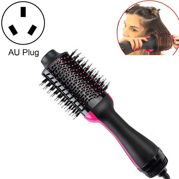 Multifunctional Infrared Negative Ion Hot Air Comb Straight Curling Hair Style Comb, AU Plug