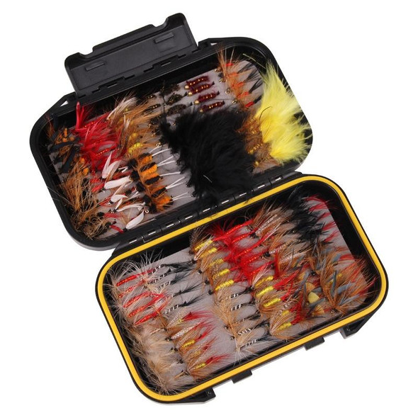 120 PCS / Set Bionic Fly Hook Lure Bait Hook Fishing Gear