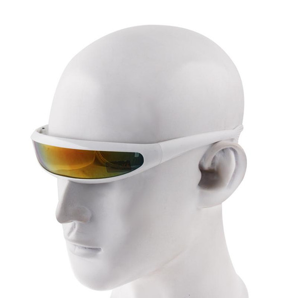 UV400 Protection Sports Sunglasses for Outdoor Sports(White)