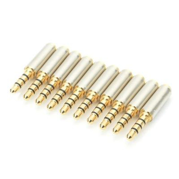 3.5mm 4-Pin Audio Jack Connector to 2.5mm 4-Pin Adapters (10 Pcs in One Package, the Price is for 10 Pcs)