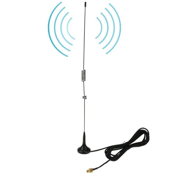 NAGOYA UT-106UV SMA Female Dual Band Magnetic Mobile Antenna for Walkie Talkie, Antenna Length: 37cm