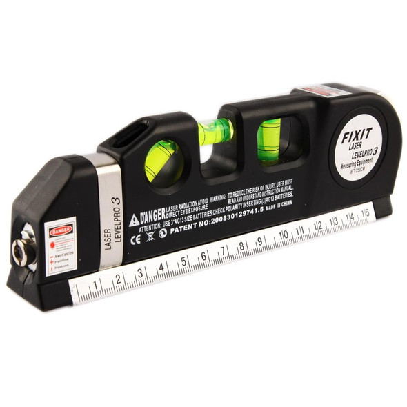 Level Laser Aligner Horizon Vertical Measuring Tape
