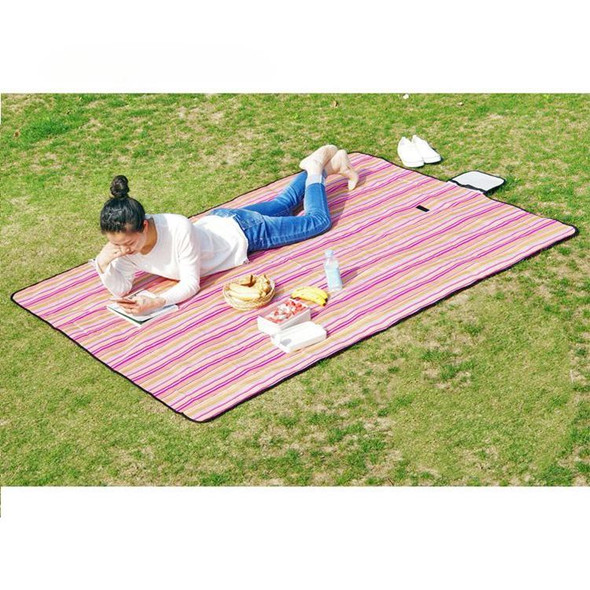 600D Waterproof Oxford Foldable Cloth Outdoor Beach Camping Mat Picnic Blanket, Size: 150*100cm, Random Color Delivery