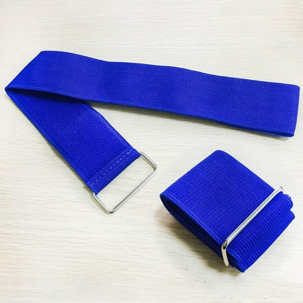 5 PCS Two-Person Three-Legged Game Leggings Belt Gaming Ankle Strap(Blue)