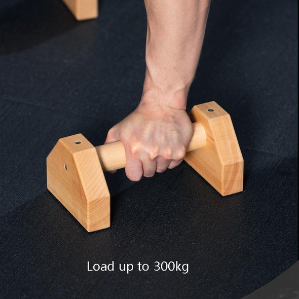 1 Pair Push-Ups Bracket Wooden Single Parallel Bars Inverted Frame, Specification:  40cm