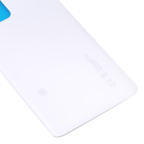 Glass Battery Back Cover for Xiaomi 11T/11T Pro(White)