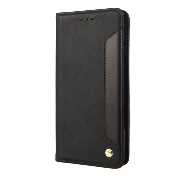 Asus Zenfone 9 Skin Feel Splicing Leatherette Phone Case(Black)