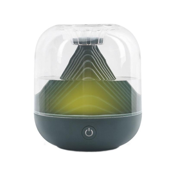 FX-039 USB Charging Ambient Light Humidifier Mountain Mini Wireless Humidifier(Green)
