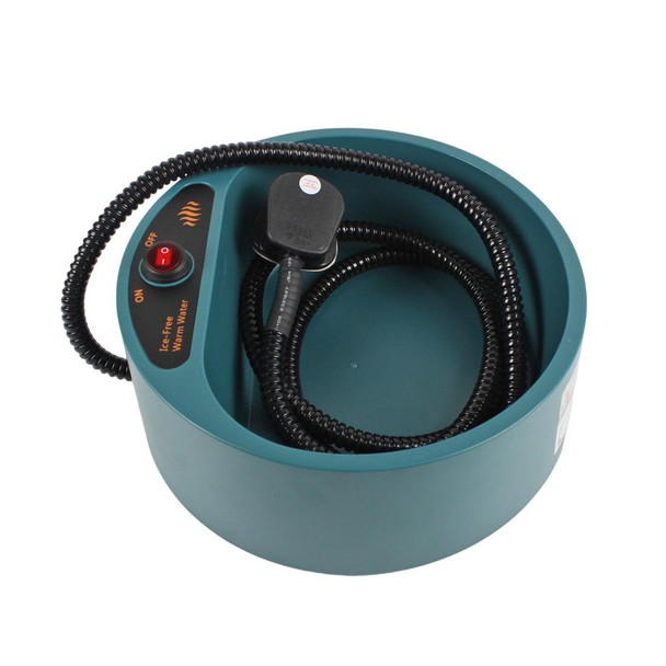 Pet Heating Bowl Cat And Dog Food Tray Automatic Constant Temperature And Heat Preservation Water Bowl, Plug Type:UK Plug 220-230V