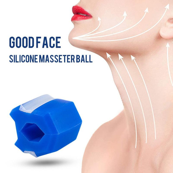 3PCS 6th Generation Masseter Ball Mandibular Trainer Facial Muscle Trainer Silicone Face-Lifting Device(Black)