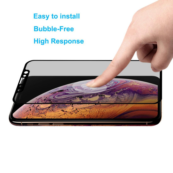 iPhone XS Max ENKAY Hat-Prince 0.26mm 9H 6D Privacy Anti-glare Full Screen Tempered Glass Film