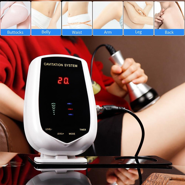 40K Cavitation Ultrasonic Body Slimming Machine Weight Loss Ultrasound Massager US Plug