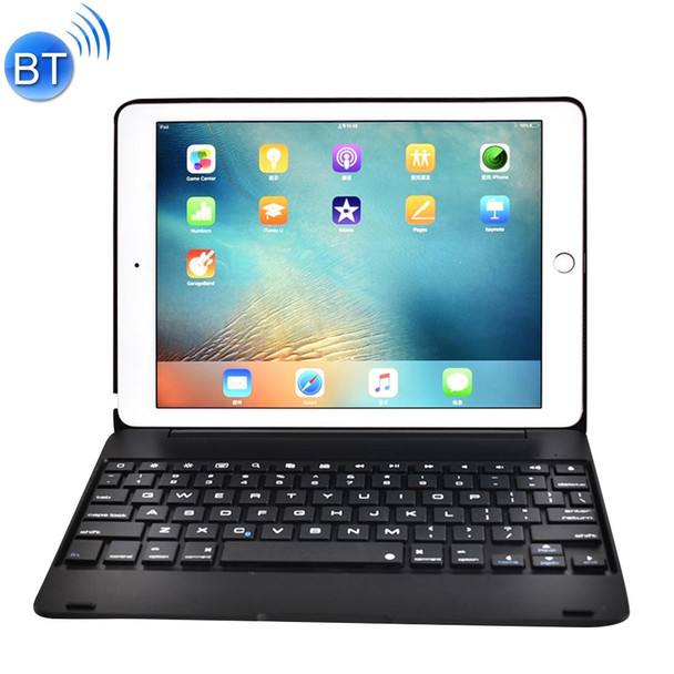 iPad Pro 9.7 inch / iPAD Air 2 Horizontal Flip Tablet Case + Bluetooth Keyboard(Black)