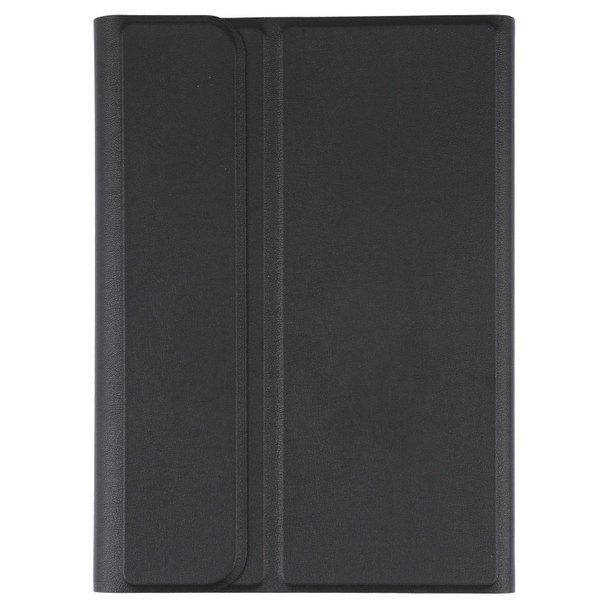 A06 Detachable Lambskin Texture Ultra-thin TPU Bluetooth Keyboard Leatherette Tablet Case with Stand - iPad mini 6 (Black)