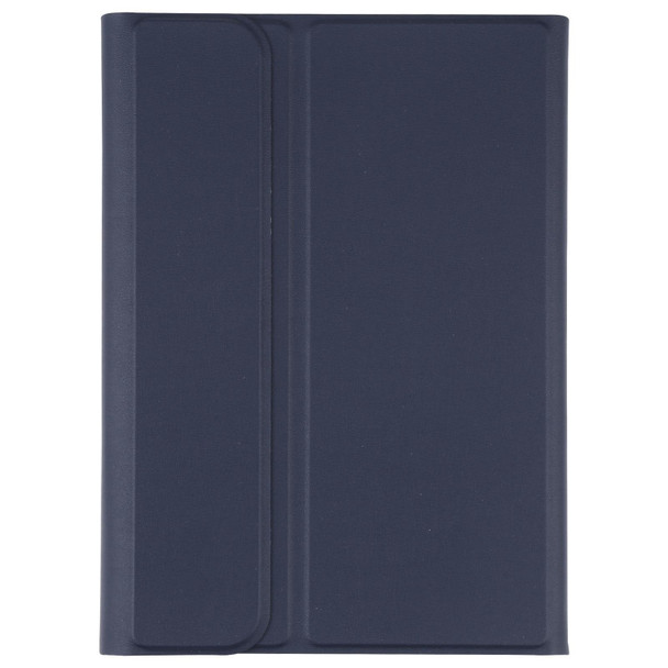 A06S Detachable Lambskin Texture Ultra-thin TPU Backlight Bluetooth Keyboard Leatherette Tablet Case with Stand - iPad mini 6 (Blue)