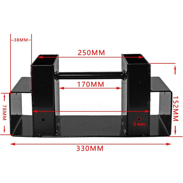 Heavy Duty Firewood Racks Indoor And Outdoor Wood Storage Racks(Black)