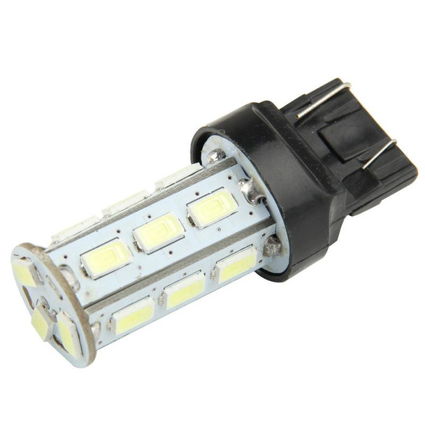 6W White Corn Light Bulb, G18 18 LED SMD 5730, DC 12V