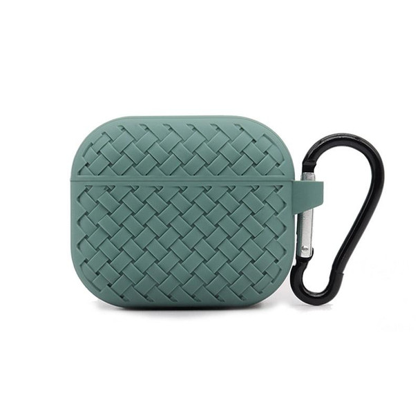 AirPods 3 Weave Texture TPU Protective Case(Green)