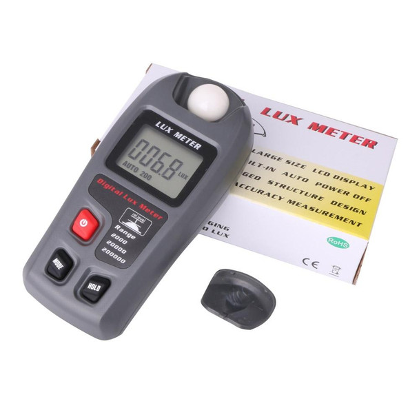 MT-30 LCD Portable Digital Light Lux Meter for Factory / School / House Various Occasion, Range: 0.1-200,000 Lux