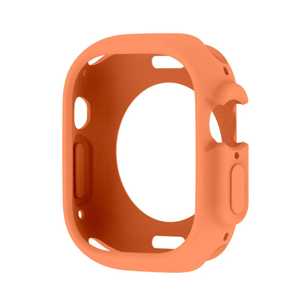 Apple Watch Ultra 49mm Candy TPU Protective Case(Orange)