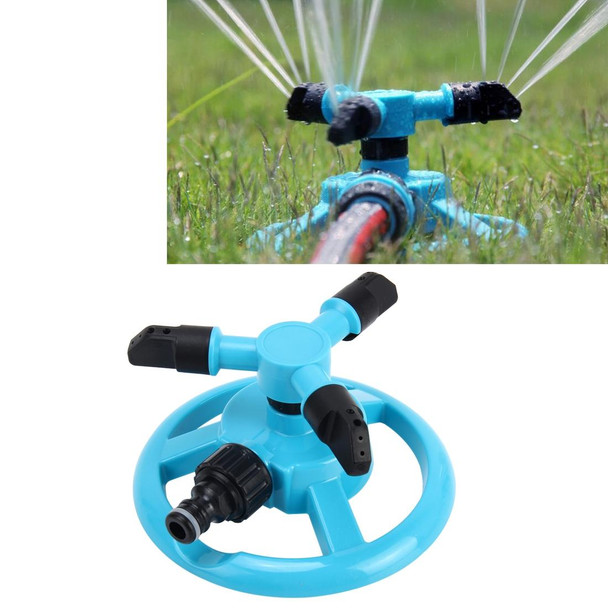 Garden Automatic Rotating Nozzle 360 Degree Rotary Automatic Sprinkler Garden Lawn Watering Nozzle Irrigation Nozzle with 1/2 inch Water Hose Connector