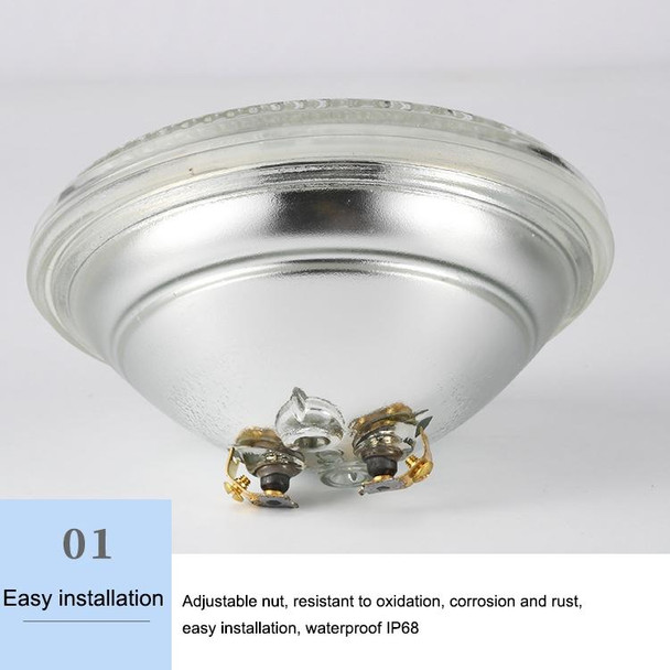 12W LED Recessed Swimming Pool Light Underwater Light Source(Colorful Light)
