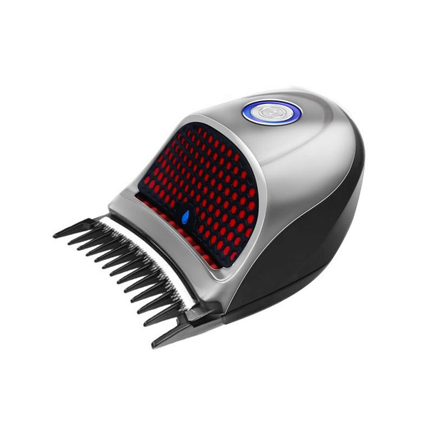 HJ-2018 Men Electric Shaver Fader Self-help Hair Clipper with Wai Cloth + Sponge, Standard Version, CN Plug