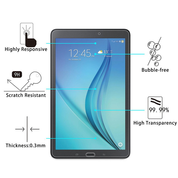 Samsung Galaxy Tab E 9.6 9H HD Explosion-proof Tempered Glass Film