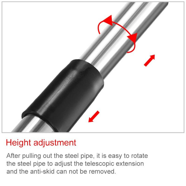 10 PCS 3M 3 Knots Multi-function Telescopic Stainless Steel Teaching Stick Guide Flagpole Signal Flag