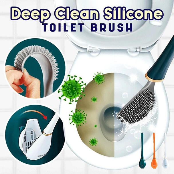 Creative Silicone Toilet Brush