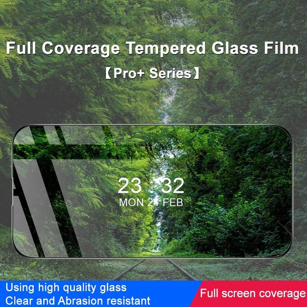 iPhone 14 Pro Max IMAK 9H Surface Hardness Full Screen Tempered Glass Film Pro+ Series